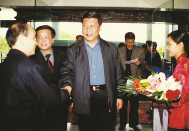 浙江省省委书记习近平莅临千岛湖意昂4娱乐大酒店检查指导工作